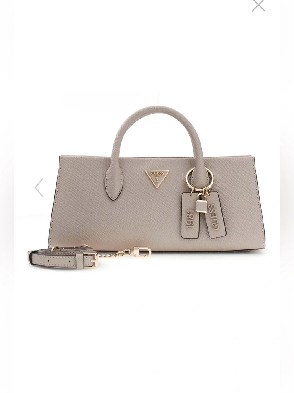 GUESS Noelle II Girlfriend Satchel Grey